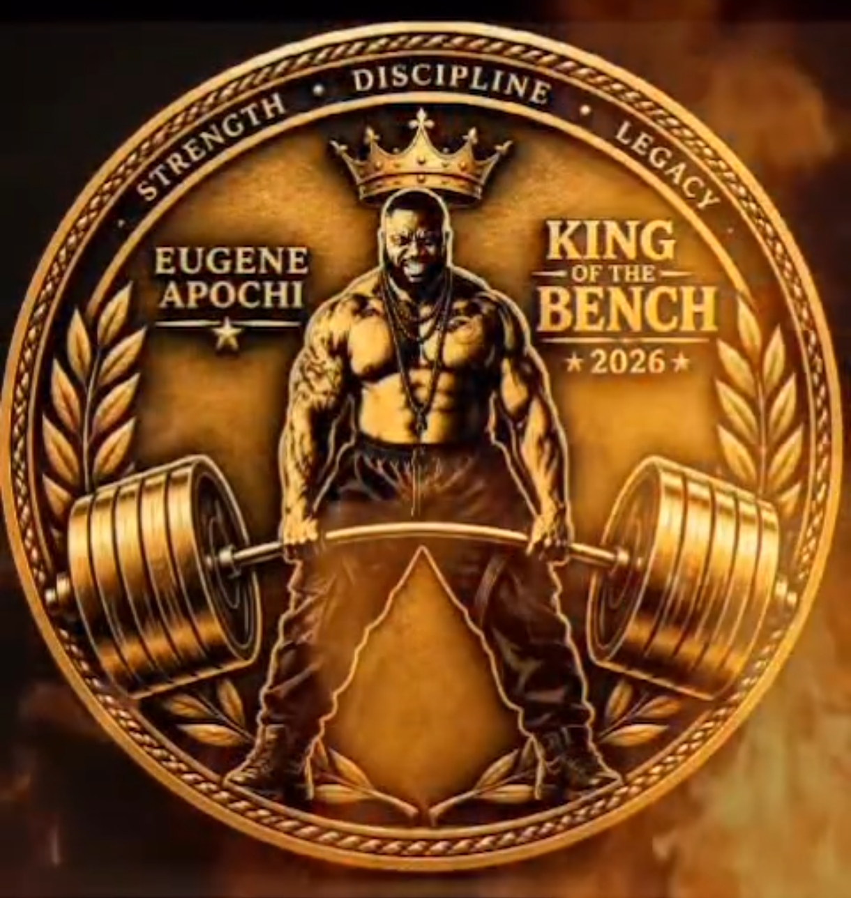 King of the Bench 2026 — Official Logo of Ofejiro Eugene Apochi